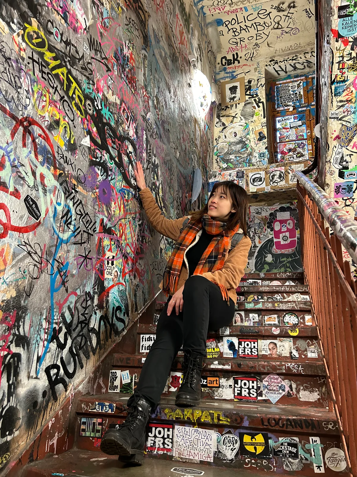 Tina Leung at work
